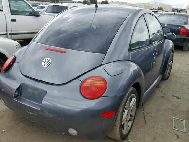 3VWCD31C25M411347 - 2005 VOLKSWAGEN NEW BEETLE ნაცრისფერი ფოტო 4