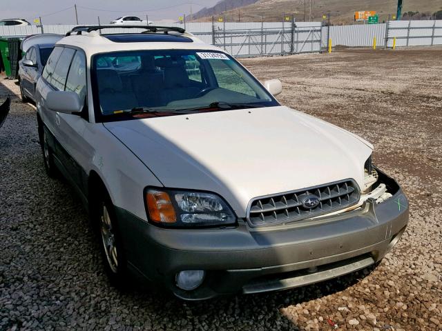 4S3BH686637618111 - 2003 SUBARU LEGACY OUT CREAM photo 1