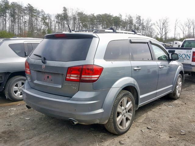 3D4PG6FV8AT157038 - 2010 DODGE JOURNEY R/ GRAY photo 4