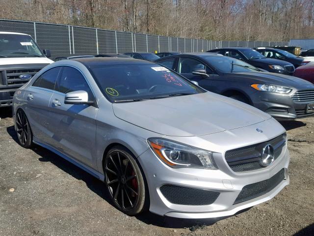 WDDSJ5CB8EN054632 - 2014 MERCEDES-BENZ CLA 45 AMG SILVER photo 1