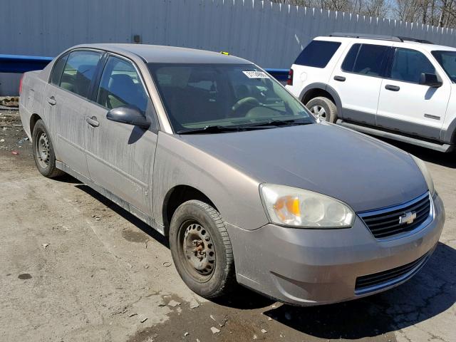 1G1ZS58F27F314689 - 2007 CHEVROLET MALIBU LS BROWN photo 1