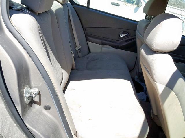 1G1ZS58F27F314689 - 2007 CHEVROLET MALIBU LS BROWN photo 6