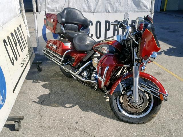 1HD1FC4317Y647008 - 2007 HARLEY-DAVIDSON FLHTCUI MAROON photo 1
