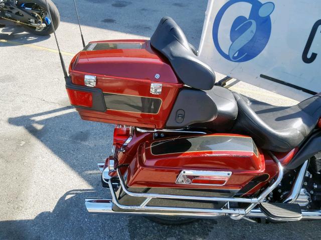 1HD1FC4317Y647008 - 2007 HARLEY-DAVIDSON FLHTCUI MAROON photo 6