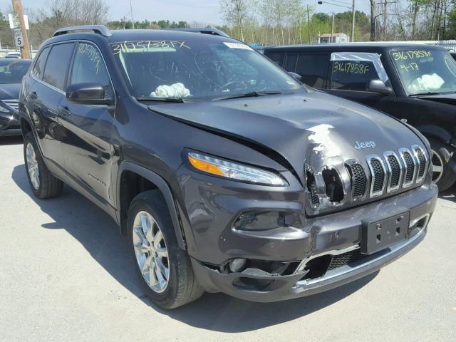 1C4PJMDS4EW311451 - 2014 JEEP CHEROKEE L GRAY photo 1