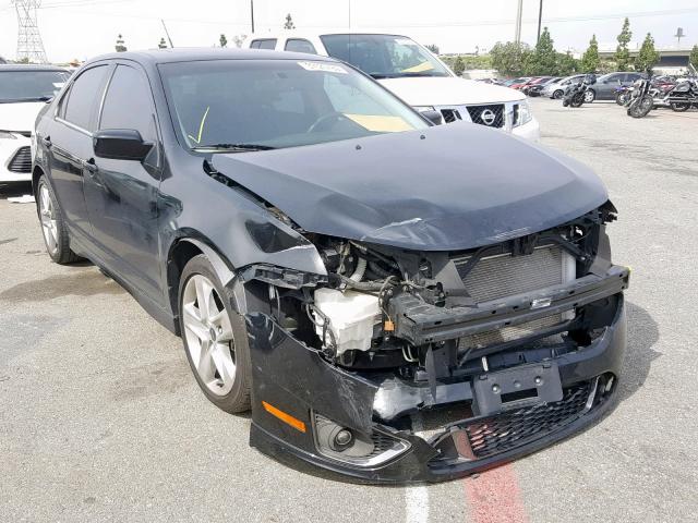 3FAHP0KC9CR238140 - 2012 FORD FUSION SPO BLACK photo 1