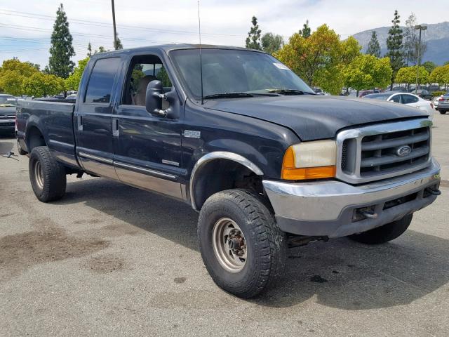 1FTSW31F9YEE23685 - 2000 FORD F350 SRW S BLACK photo 1