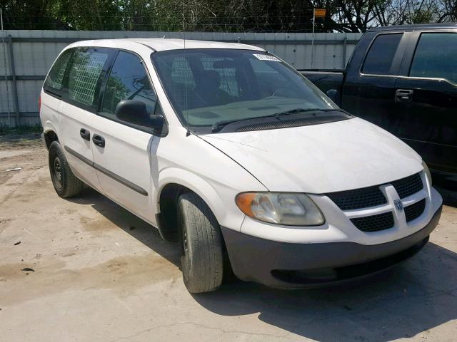 1D4GP21363B339145 - 2003 DODGE CARAVAN C/ WHITE photo 1