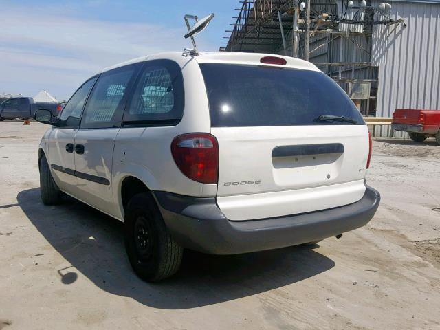 1D4GP21363B339145 - 2003 DODGE CARAVAN C/ WHITE photo 3