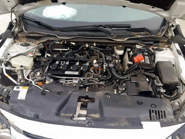 2HGFC1F73JH640794 - 2018 HONDA CIVIC EXL WHITE photo 7