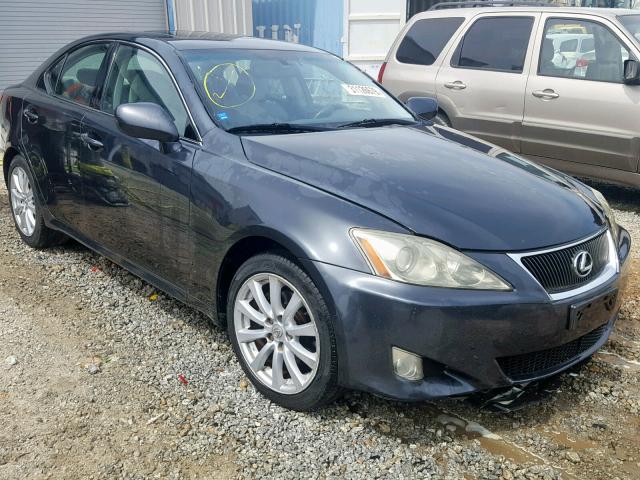 JTHBK262862008902 - 2006 LEXUS IS 250 CHARCOAL photo 1