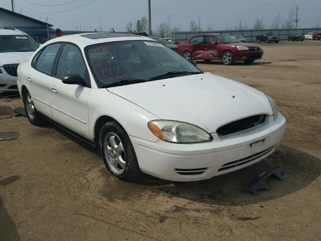 1FAFP552X4G182161 - 2004 FORD TAURUS SES WHITE photo 1