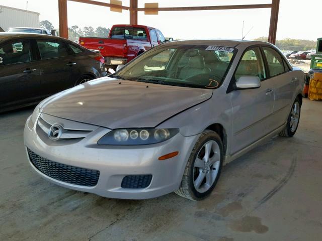 1YVHP80C575M58518 - 2007 MAZDA 6 SILVER photo 2