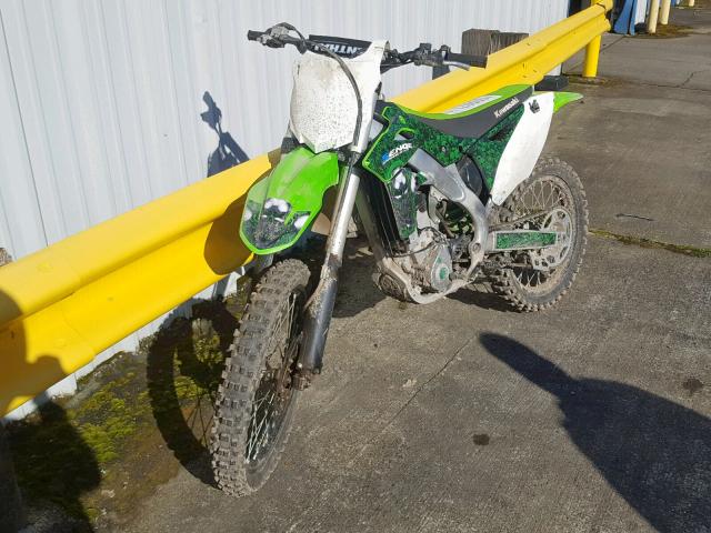 JKAKXMZC7GA036355 - 2016 KAWASAKI KX250 Z GREEN photo 2