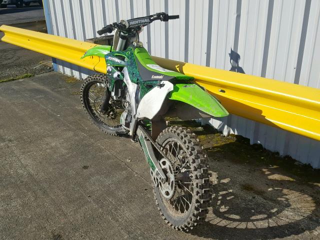 JKAKXMZC7GA036355 - 2016 KAWASAKI KX250 Z GREEN photo 3