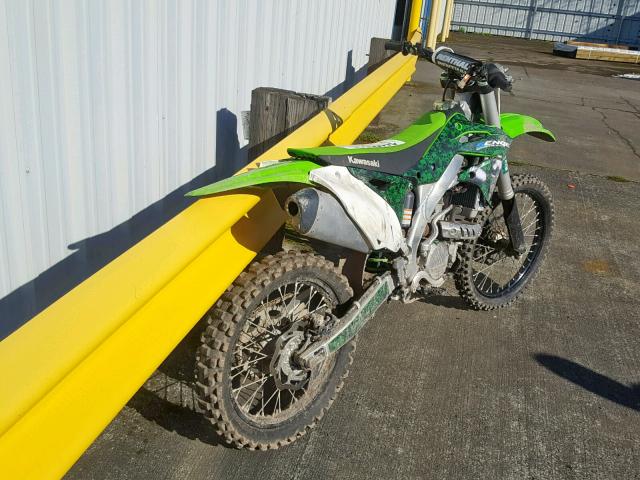 JKAKXMZC7GA036355 - 2016 KAWASAKI KX250 Z GREEN photo 4