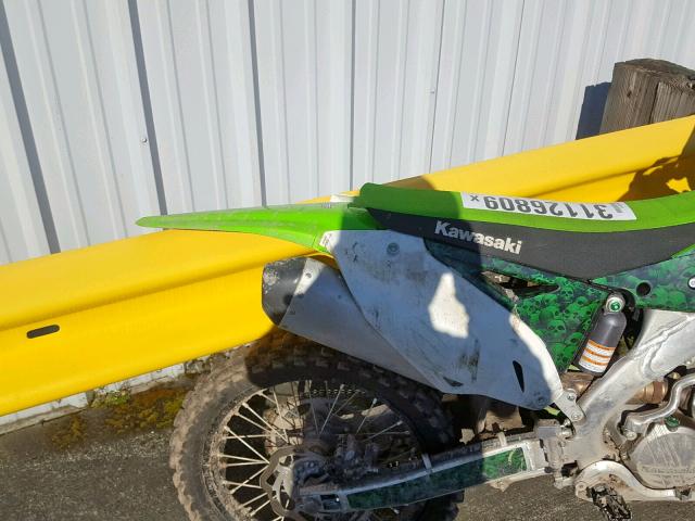 JKAKXMZC7GA036355 - 2016 KAWASAKI KX250 Z GREEN photo 6