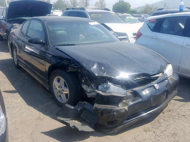 2G1WX15K419206668 - 2001 CHEVROLET MONTE CARL BLACK photo 1