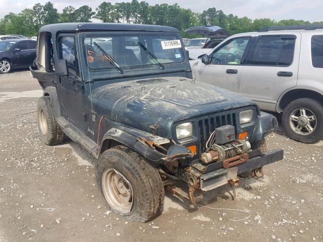 1J4FY29S6RP400288 - 1994 JEEP WRANGLER / GREEN photo 1