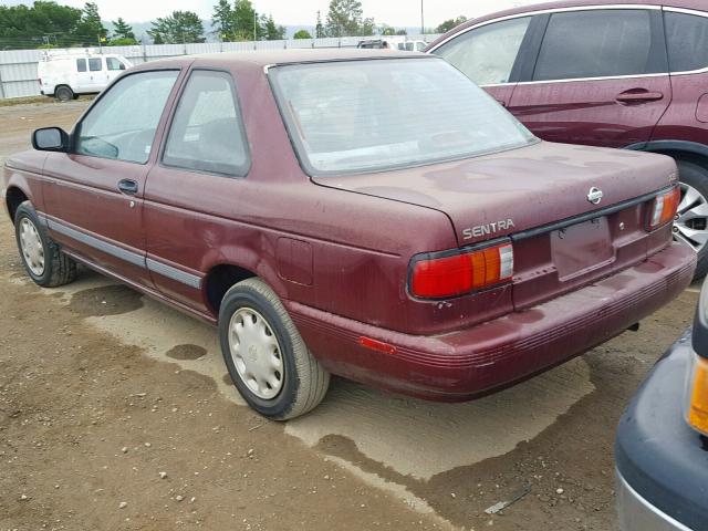 1N4EB32A7RC795816 - 1994 NISSAN SENTRA E RED photo 3