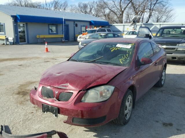 1G2AL15F377358939 - 2007 PONTIAC G5 MAROON photo 2