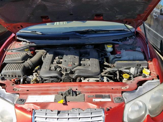 2C3AE66G01H686412 - 2001 CHRYSLER 300M RED photo 7