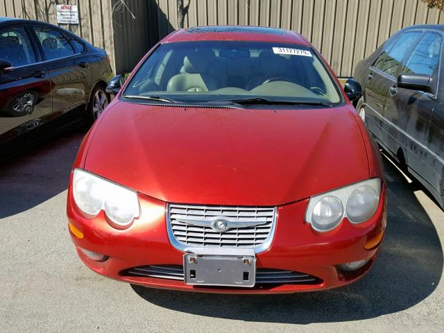 2C3AE66G01H686412 - 2001 CHRYSLER 300M RED photo 9