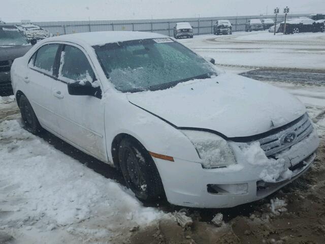 3FAFP06Z46R206531 - 2006 FORD FUSION S WHITE photo 1