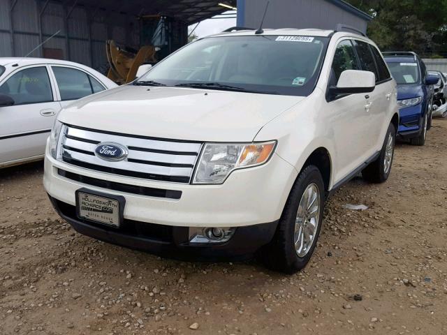 2FMDK38C08BA44727 - 2008 FORD EDGE SEL CREAM photo 2