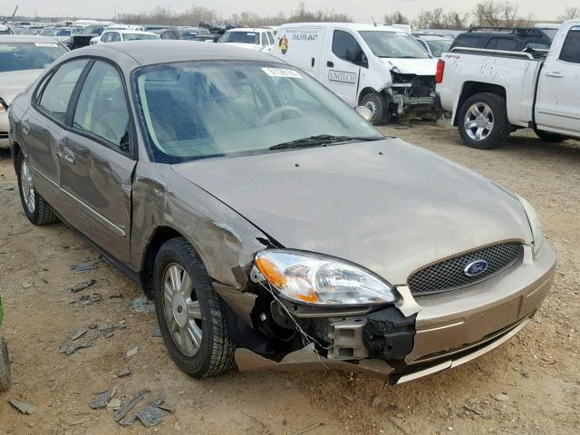 1FAFP56UX7A192082 - 2007 FORD TAURUS SEL BEIGE photo 1