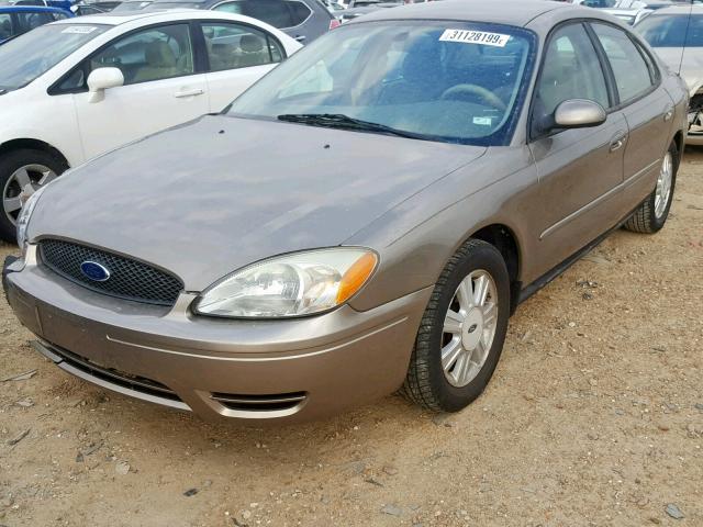 1FAFP56UX7A192082 - 2007 FORD TAURUS SEL BEIGE photo 2