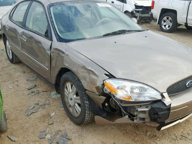 1FAFP56UX7A192082 - 2007 FORD TAURUS SEL BEIGE photo 9