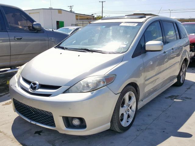 JM1CR293660116954 - 2006 MAZDA 5 SILVER photo 2