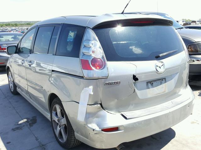 JM1CR293660116954 - 2006 MAZDA 5 SILVER photo 3