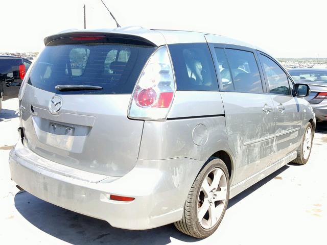 JM1CR293660116954 - 2006 MAZDA 5 SILVER photo 4