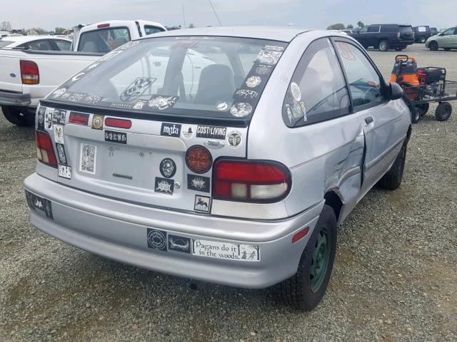 KNJLT05H0S6117786 - 1995 FORD ASPIRE GRAY photo 4