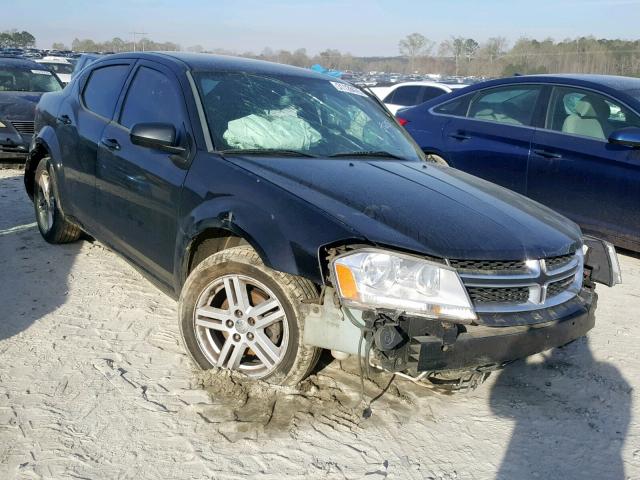 1C3CDZCB4DN613433 - 2013 DODGE AVENGER SX BLACK photo 1