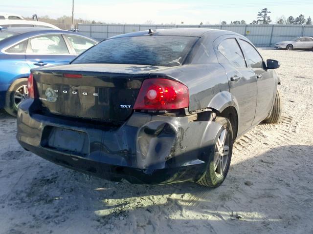 1C3CDZCB4DN613433 - 2013 DODGE AVENGER SX BLACK photo 4