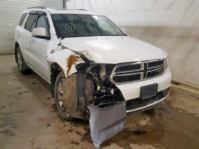 1C4RDJDG0FC826752 - 2015 DODGE DURANGO LI WHITE photo 1