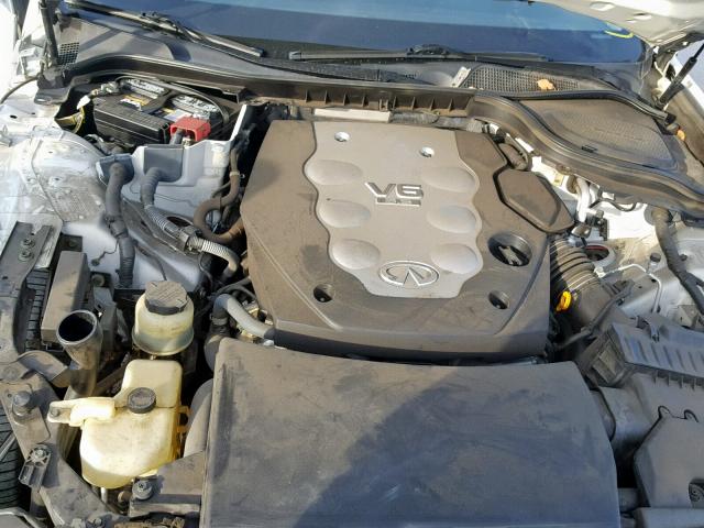 JNKAY01E76M108946 - 2006 INFINITI M35 BASE WHITE photo 7