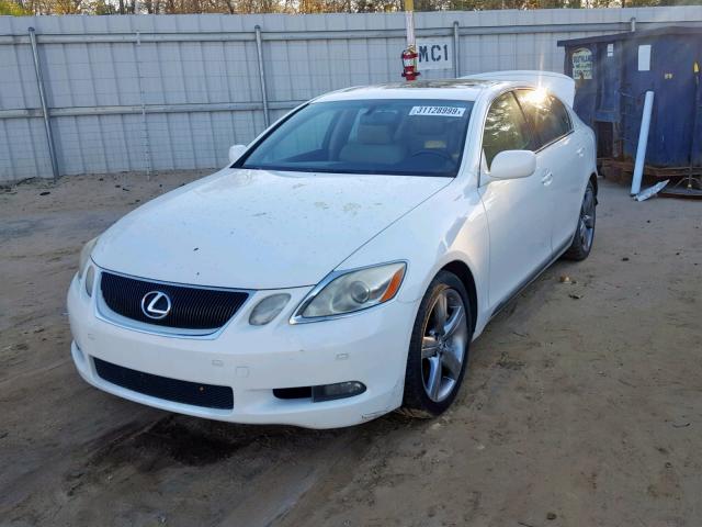 JTHBN96S465012766 - 2006 LEXUS GS GENERAT WHITE photo 2