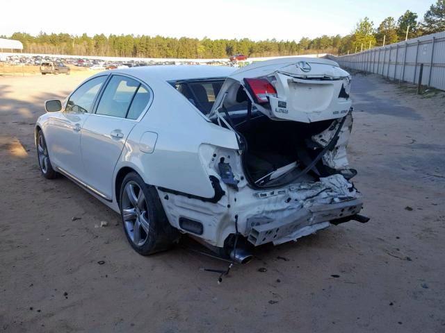 JTHBN96S465012766 - 2006 LEXUS GS GENERAT WHITE photo 3