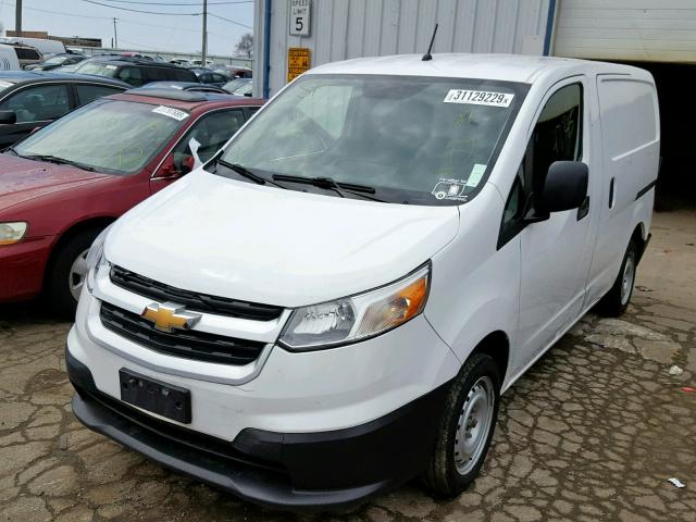 3N63M0YN6HK718199 - 2017 CHEVROLET CITY EXPRE WHITE photo 2