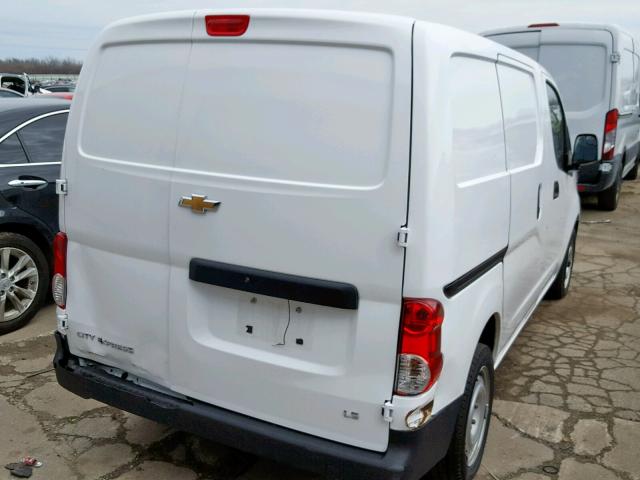 3N63M0YN6HK718199 - 2017 CHEVROLET CITY EXPRE WHITE photo 4