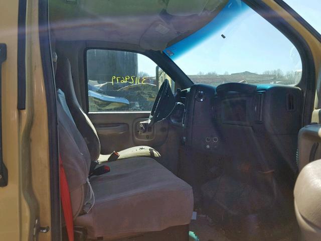 1GDJ5C1G17F900170 - 2007 GMC C5500 C5C0 YELLOW photo 5