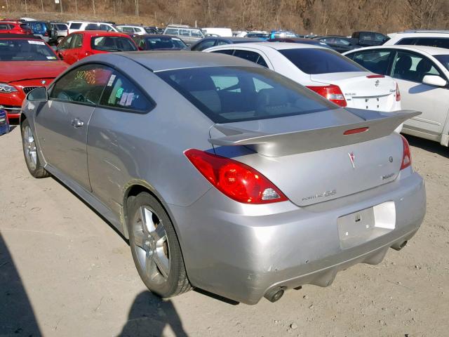 1G2ZM177784295160 - 2008 PONTIAC G6 GXP SILVER photo 3