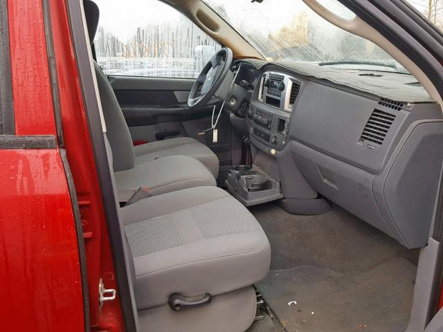 3D7MX38A68G146895 - 2008 DODGE RAM 3500 S RED photo 5