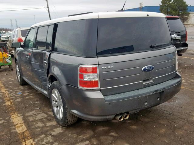 2FMDK51C99BA72081 - 2009 FORD FLEX SE GRAY photo 3