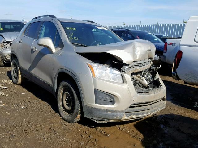 3GNCJRSB3DL204742 - 2013 CHEVROLET TRAX 2LT BEIGE photo 1