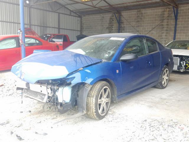 1G8AY11P36Z120288 - 2006 SATURN ION REDLIN BLUE photo 2